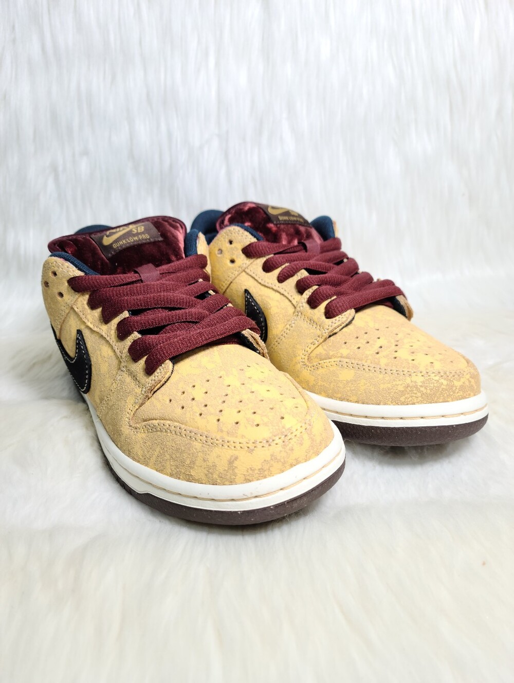 Nike Dunk Low SB Low City Of Cinema Gold Black Navy Brown Women 7.5 Men 6 NEW